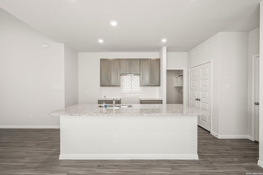Furnished interior view inside a new home in Hunters Ranch, San Antonio (Image 9).