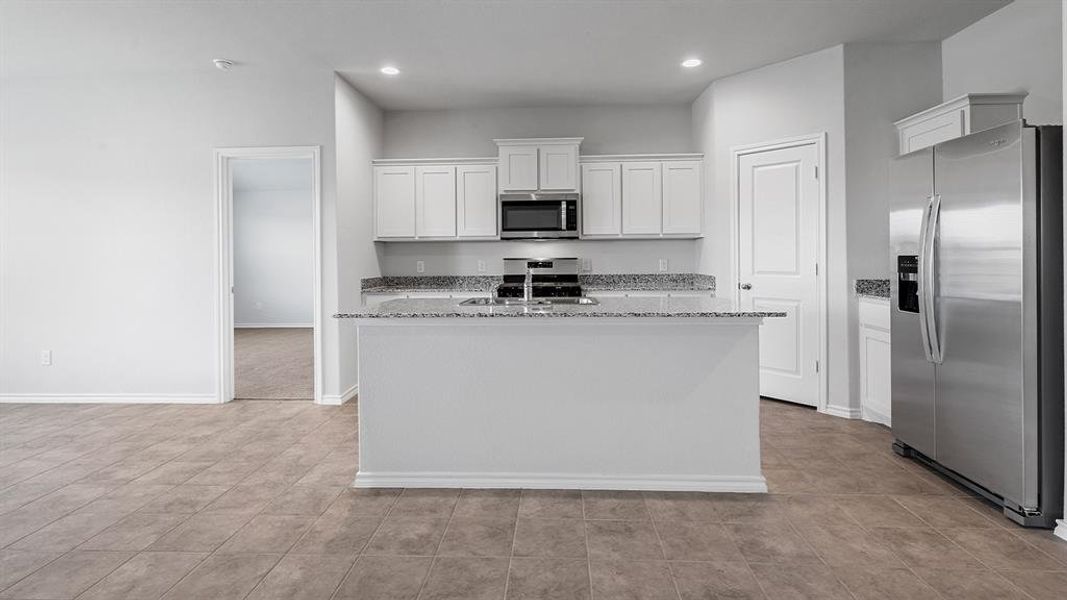 Furnished interior view inside a new home in , Fort Worth (Image 5).