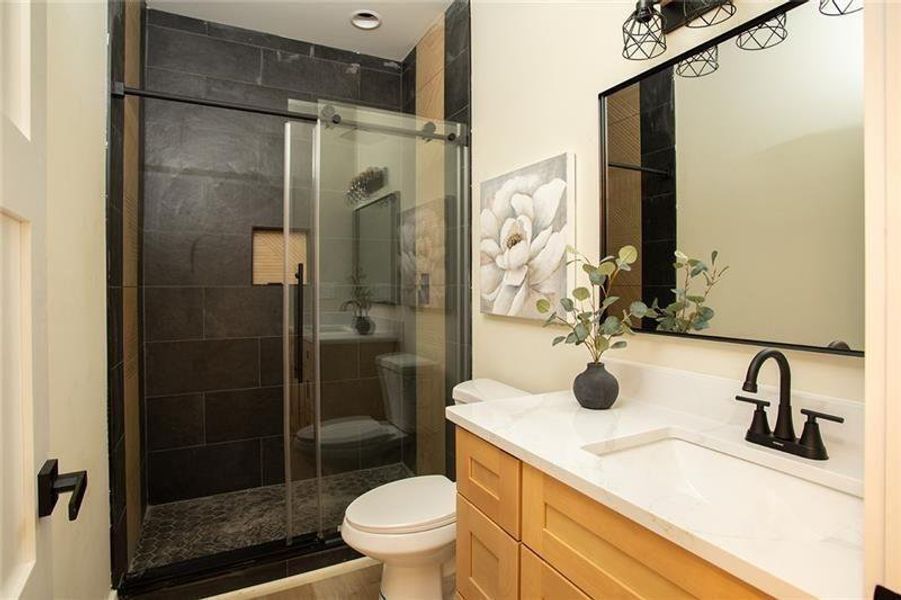 Furnished interior view inside a new home in , Decatur (Image 16).