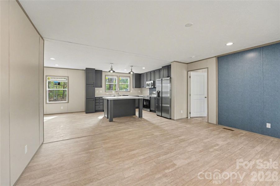 Furnished interior view inside a new home in , Statesville (Image 6).