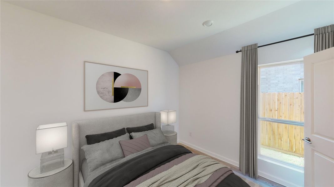 Furnished interior view inside a new home in Anniston, Katy (Image 8).