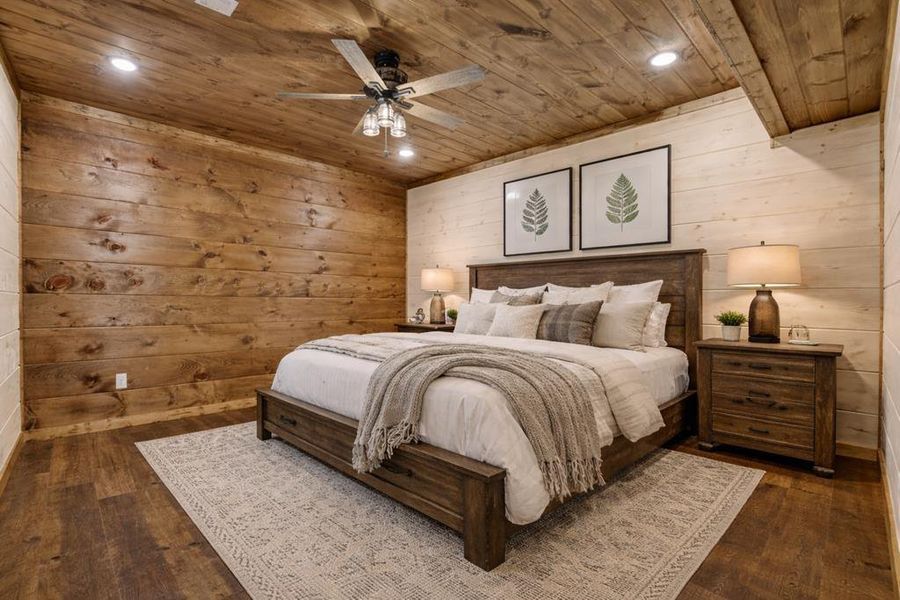 Furnished interior view inside a new home in , Ellijay (Image 9).