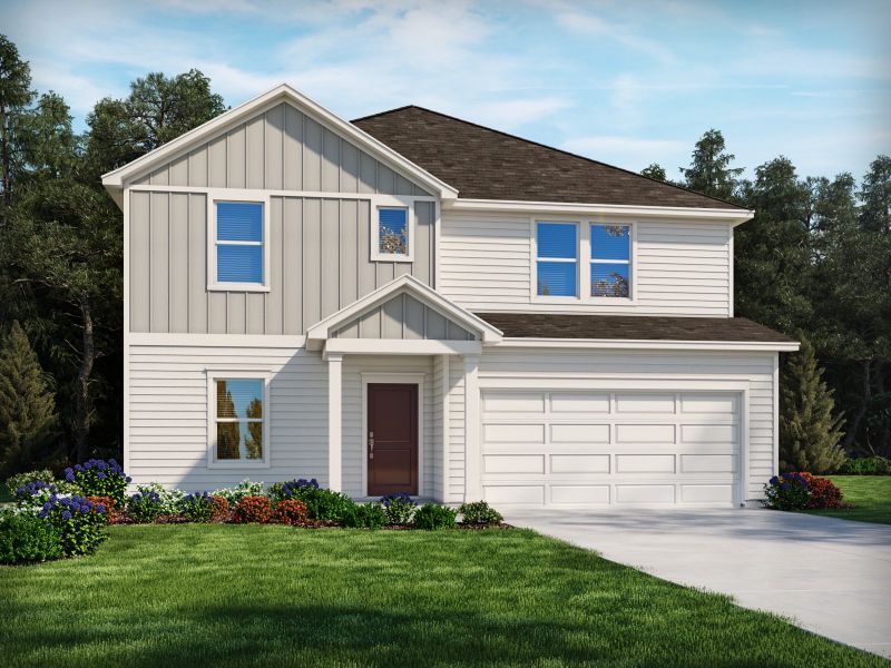 Front exterior of a home in the Greystone - Legacy Series community, located in Smyrna, TN (Image 12).