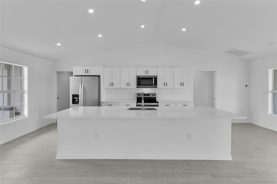 Furnished interior view inside a new home in , Cape Coral (Image 5).