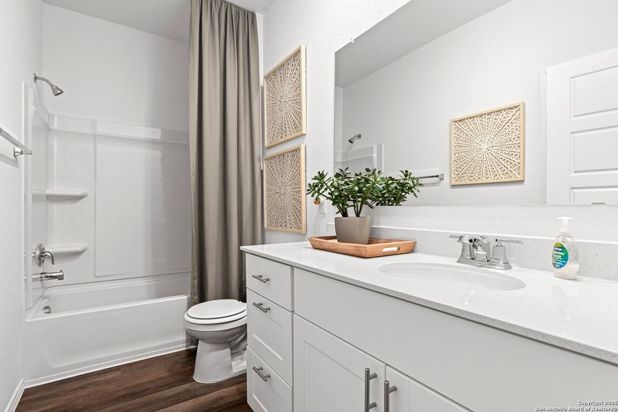 Furnished interior view inside a new home in Dove Song, Marion (Image 24).