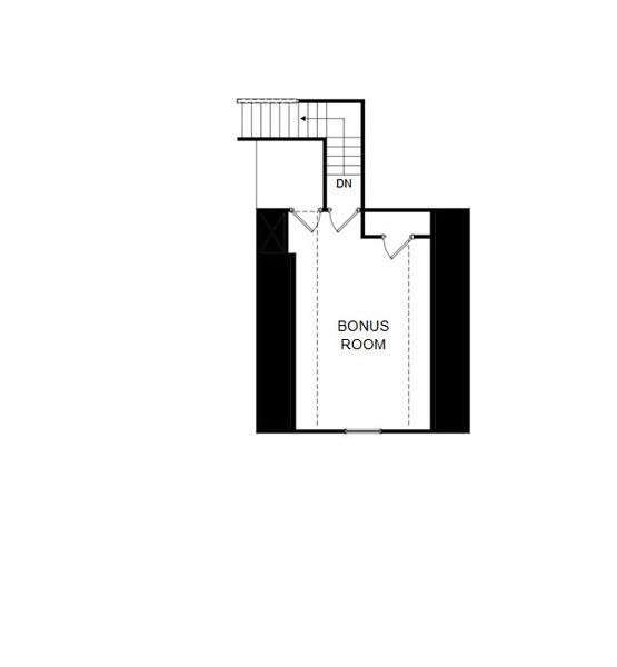 2D floor plan layout for the Poplar by Piedmont Residential in The Reserve at Willow Oaks, Canton, GA (Image 4).