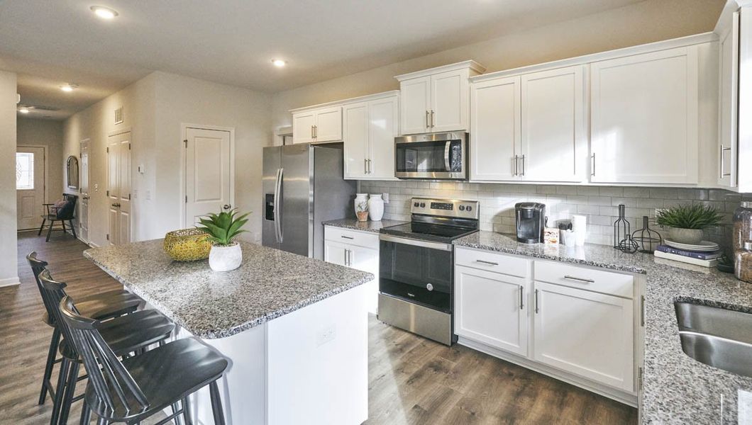Representative furnished interior of a home built from the Winston by D.R. Horton in Middleton, Greensboro (Image 12). Representative furnished interior of a home built from the Winston by D.R. Horton in Middleton, Greensboro (Image 12).