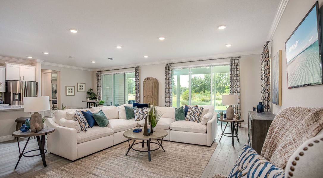 Representative furnished interior of a home built from the Venice by Maronda Homes in The Reserve At Hammock Oaks, Lady Lake (Image 48).