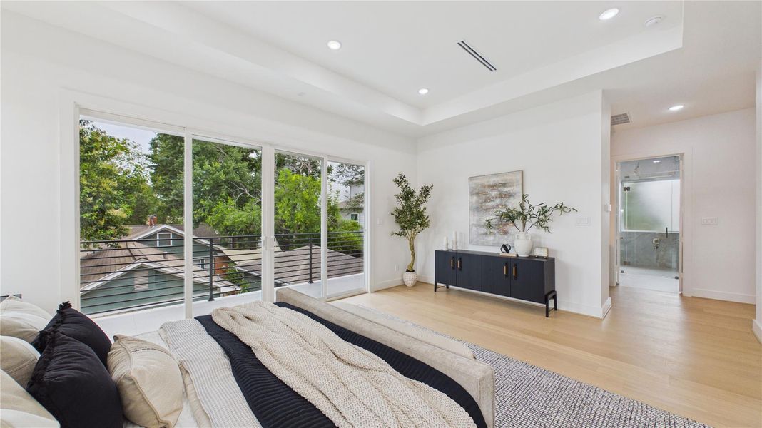 Furnished interior view inside a new home in , Houston (Image 16).