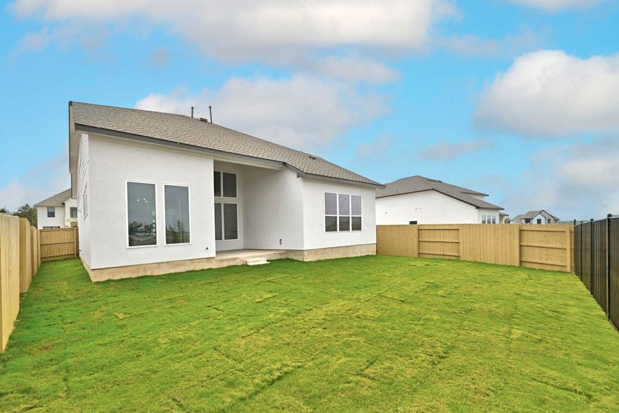 Grass is digitally enhanced.