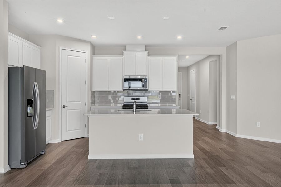 Furnished interior view inside a new home in Crosswind Ranch, Parrish (Image 3).