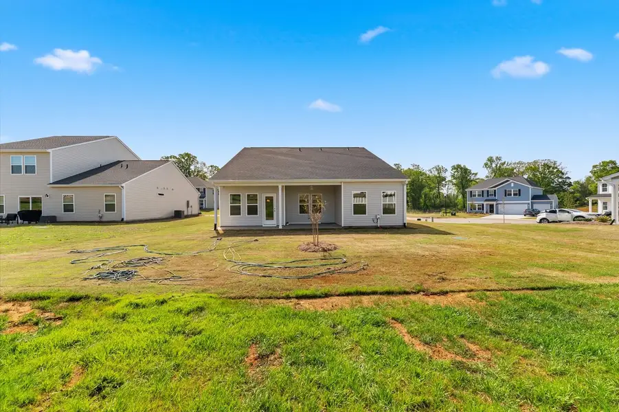 Exterior details and patio area of a home in Radley Place, Chesnee (Image 4).