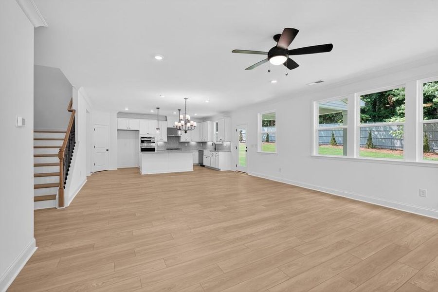 Spacious, unfurnished interior of a new home in Nichols Farm, Dacula (Image 37).