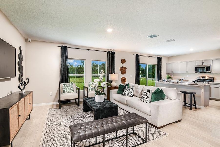 Furnished interior view inside a new home in Two Rivers, Zephyrhills (Image 17).