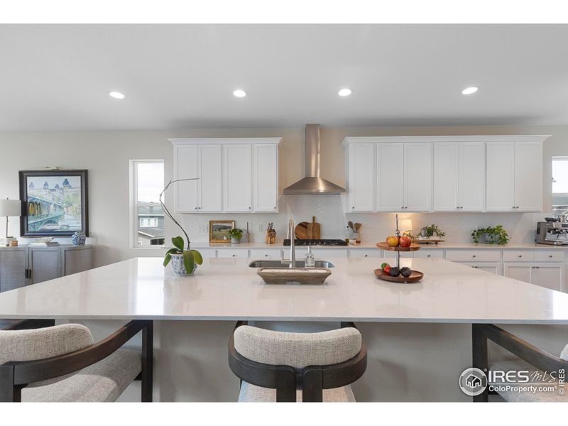 Furnished interior view inside a new home in Morgan Hill, Erie (Image 15).