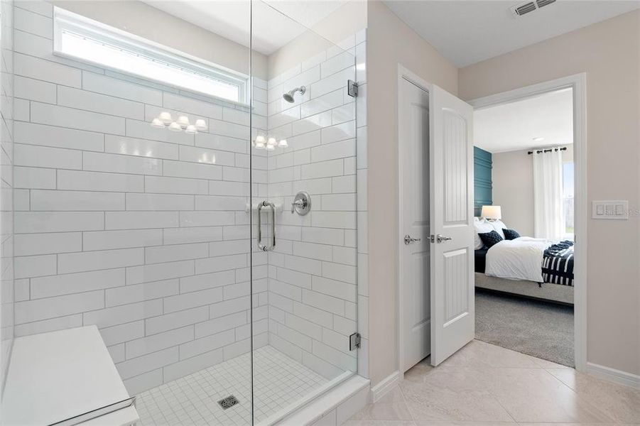 Furnished interior view inside a new home in Tohoqua, Kissimmee (Image 26).