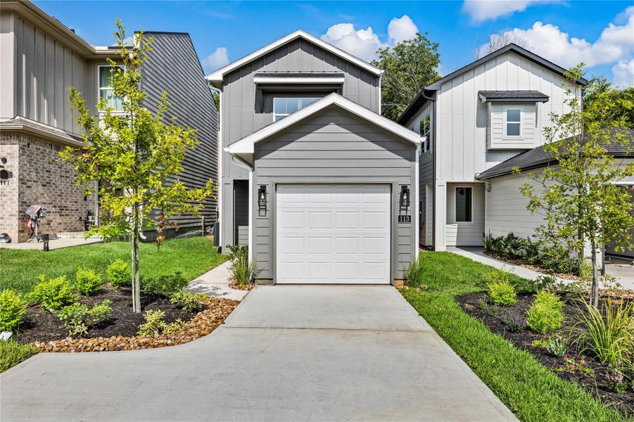 Front exterior of a new home in , Montgomery, TX, highlighting curb appeal (Image 2).