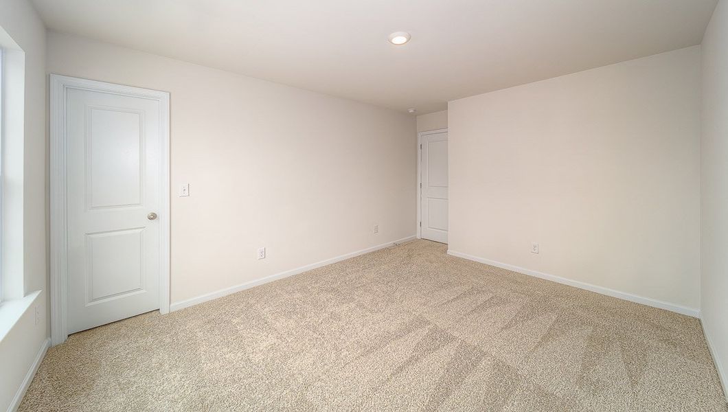 Representative unfurnished interior of a home built from the Harrison by D.R. Horton in Brookside Farms - The Meadows, Greer (Image 30).