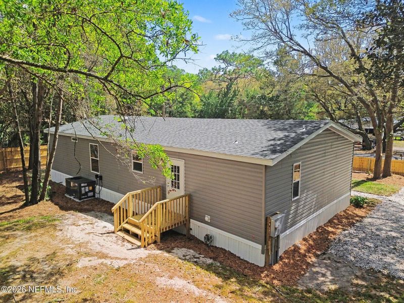Exterior details and patio area of a home in , Yulee (Image 17). Exterior details and patio area of a home in , Yulee (Image 17).