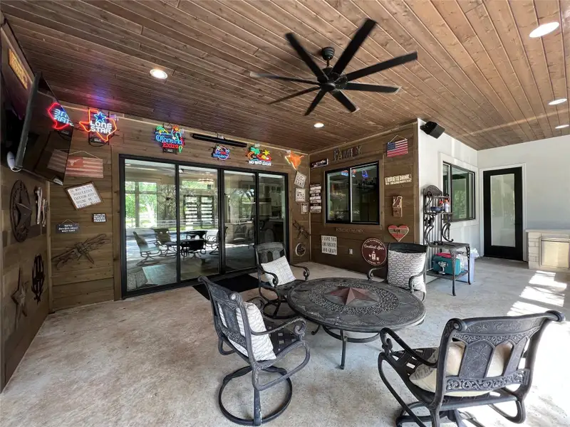 View of back patio View of back patio