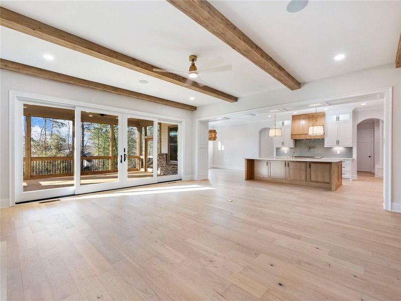 Spacious, unfurnished interior of a new home in , Buford (Image 63).