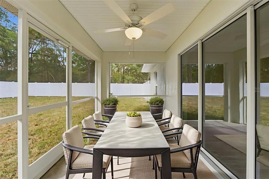 Exterior details and patio area of a home in , Citrus Springs (Image 2). Exterior details and patio area of a home in , Citrus Springs (Image 2).