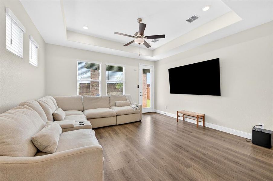 Furnished interior view inside a new home in South Oak, Lakewood Village (Image 25).