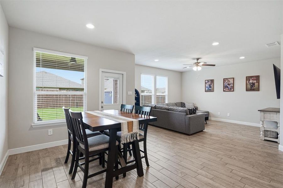 Furnished interior view inside a new home in , Haslet (Image 11).