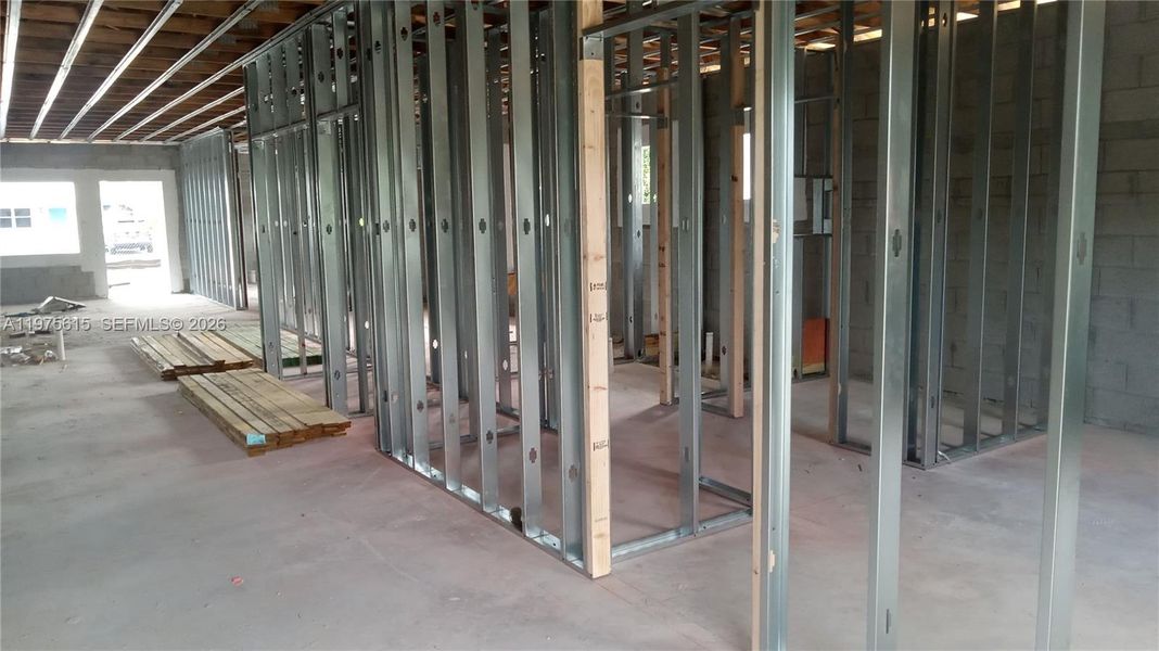 In-progress construction of a new home in , Miami Gardens, FL (Image 12).