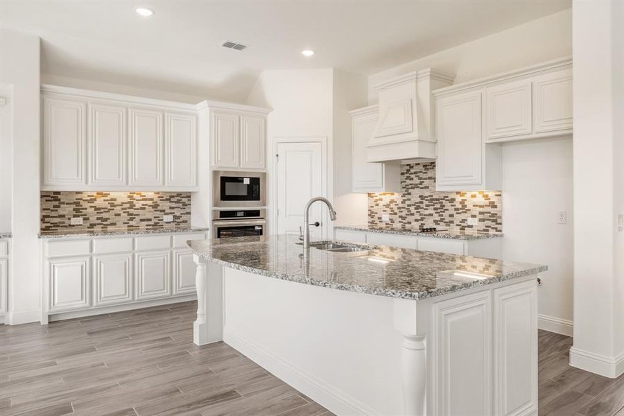 Furnished interior view inside a new home in Georgetown at Kings Fort 60s, Kaufman (Image 12).
