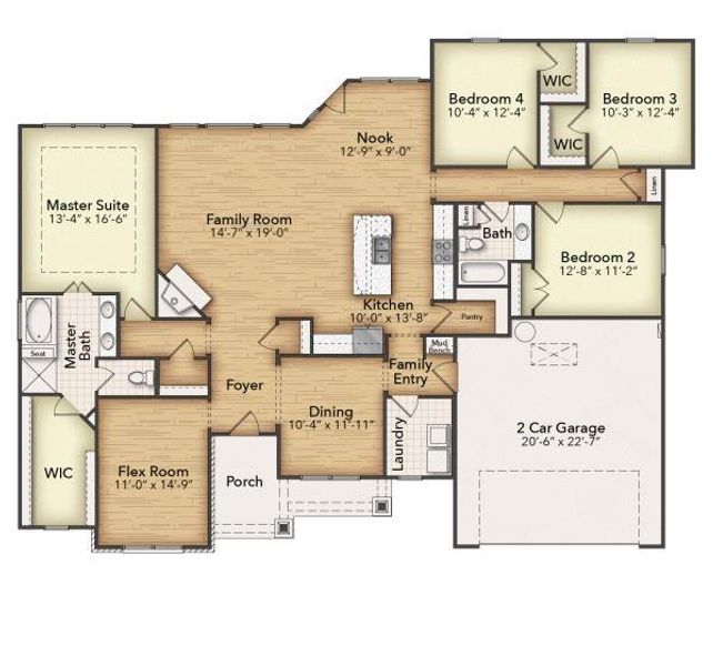 View of home floor plan View of home floor plan