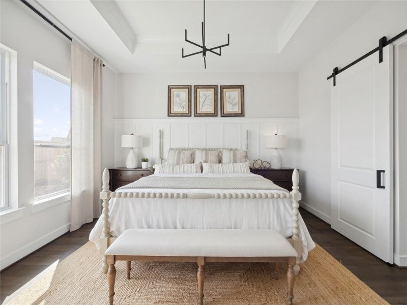 Private primary suite