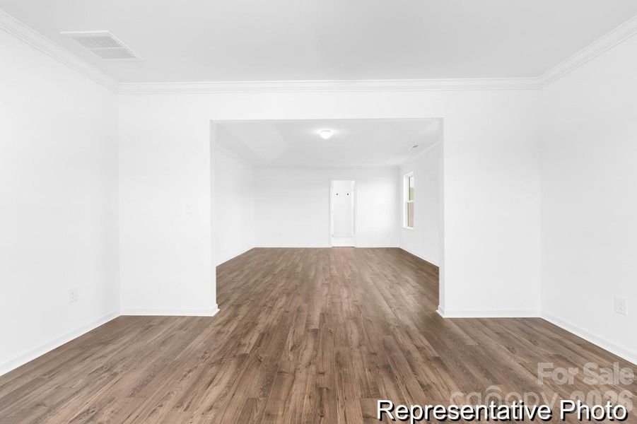 Spacious, unfurnished interior of a new home in Whispering Hills, Locust (Image 30). Spacious, unfurnished interior of a new home in Whispering Hills, Locust (Image 30).