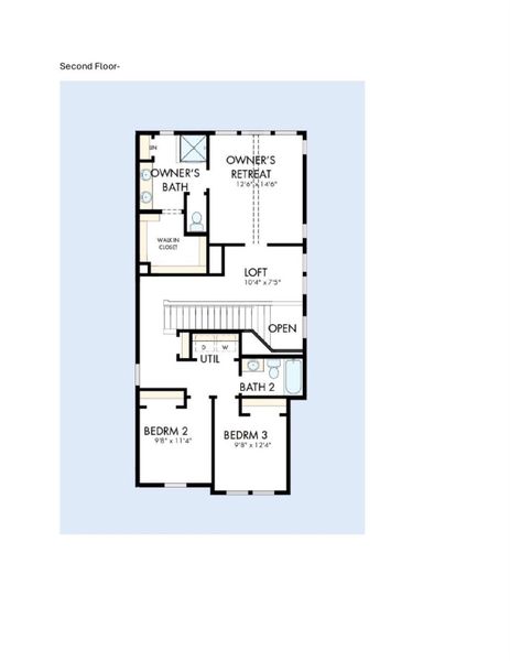 Floor Plan - 2nd Floor