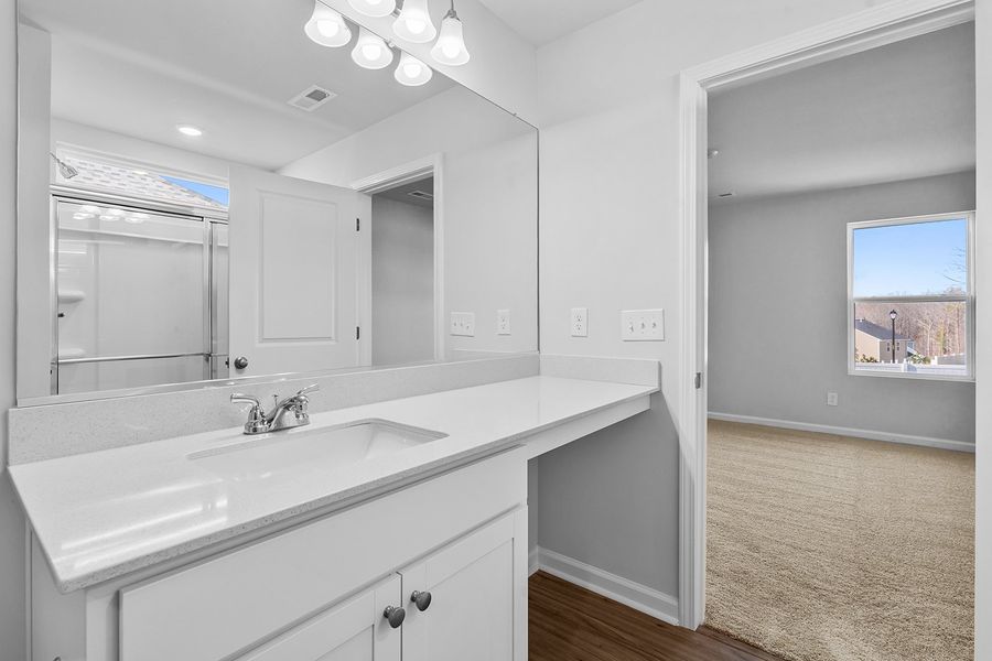 Furnished interior view inside a new home in Hanes Lake, Winston-Salem (Image 13).