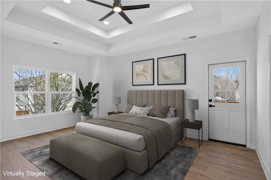 Furnished interior view inside a new home in , Douglasville (Image 9).