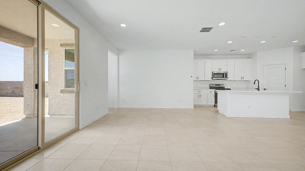 Furnished interior view inside a new home in The Lakes at Rancho El Dorado, Maricopa (Image 8).