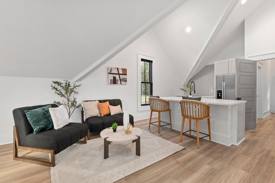 Furnished interior view inside a new home in , Johns Island (Image 52).