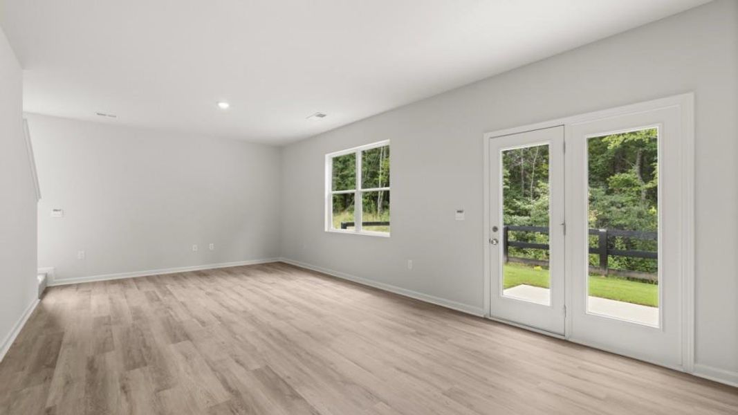 Spacious, unfurnished interior of a new home in Oakleigh Glen, Dallas (Image 17). Spacious, unfurnished interior of a new home in Oakleigh Glen, Dallas (Image 17).