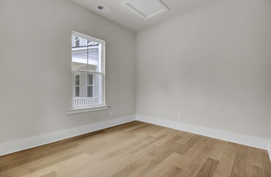 Spacious, unfurnished interior of a new home in Indigo Grove Single Family Homes, Johns Island (Image 48). Spacious, unfurnished interior of a new home in Indigo Grove Single Family Homes, Johns Island (Image 48).