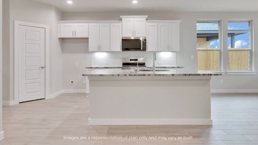 Furnished interior view inside a new home in Homestead at Parks Bell Ranch, Odessa (Image 5).