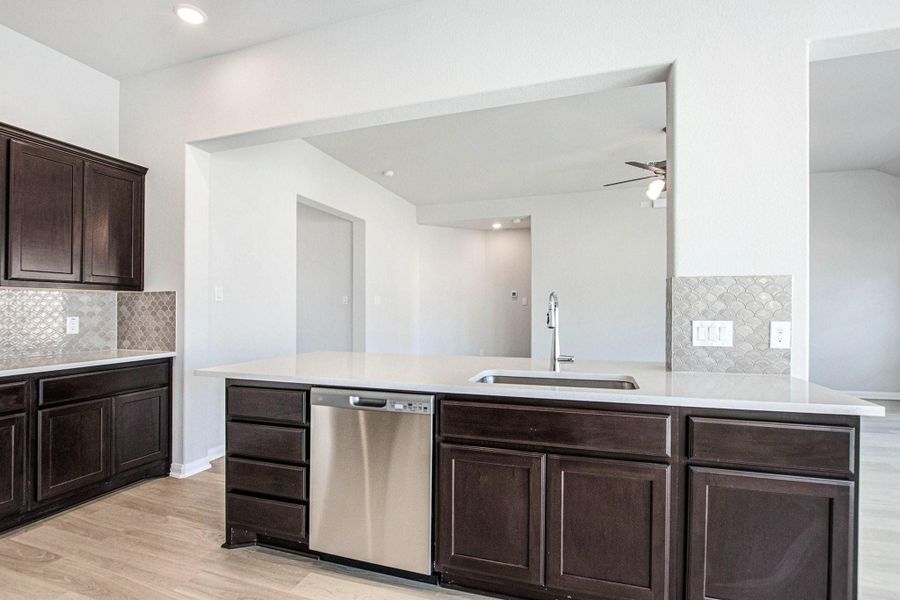 Furnished interior view inside a new home in , Bay City (Image 13). Furnished interior view inside a new home in , Bay City (Image 13).