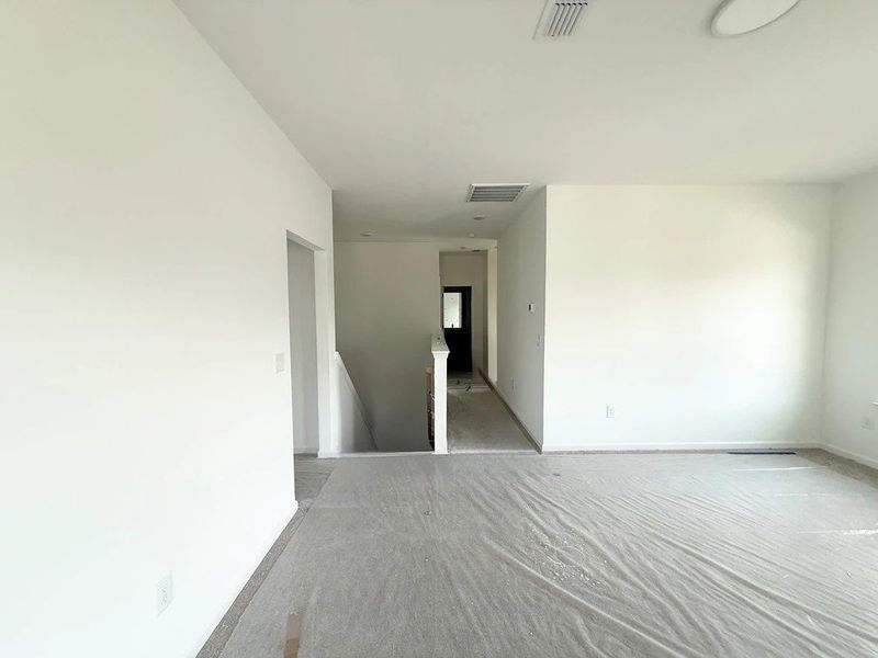 Loft featuring AW Collection® Oxford - Flexible living in a refined, welcoming space.