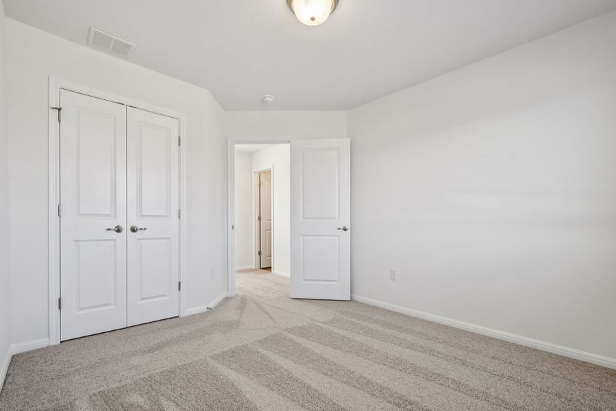 Representative unfurnished interior of a home built from the Andrews by Pacesetter Homes in Blanco Vista, San Marcos (Image 26).