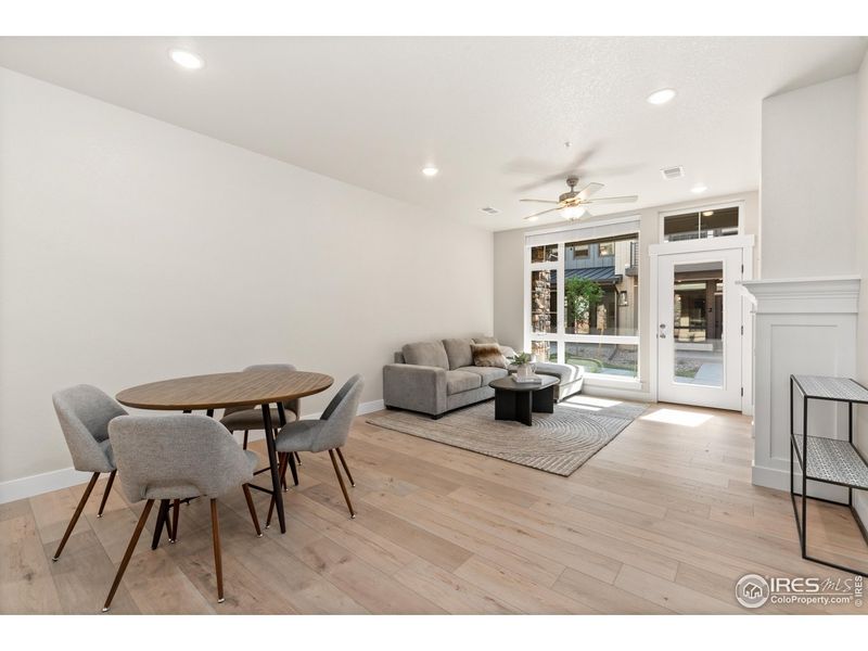 Furnished interior view inside a new home in , Loveland (Image 10).