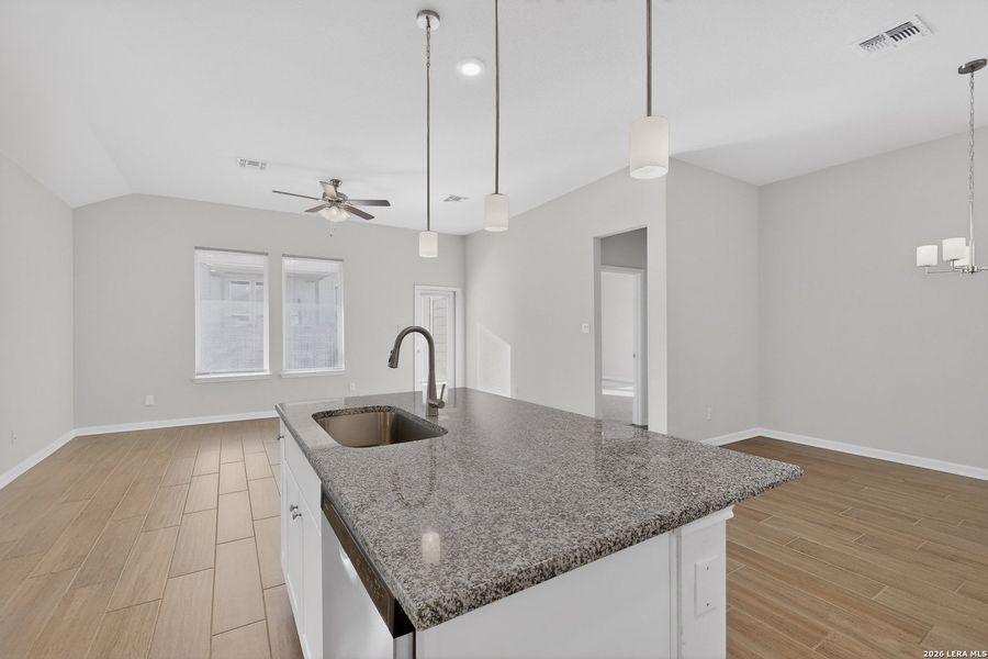 Furnished interior view inside a new home in Bricewood, San Antonio (Image 5). Furnished interior view inside a new home in Bricewood, San Antonio (Image 5).