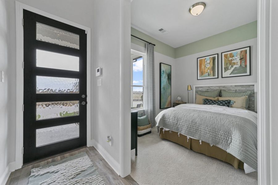 Representative furnished interior of a home built from the Duets D417 by Landon Homes in Lexington Frisco, Frisco (Image 6).