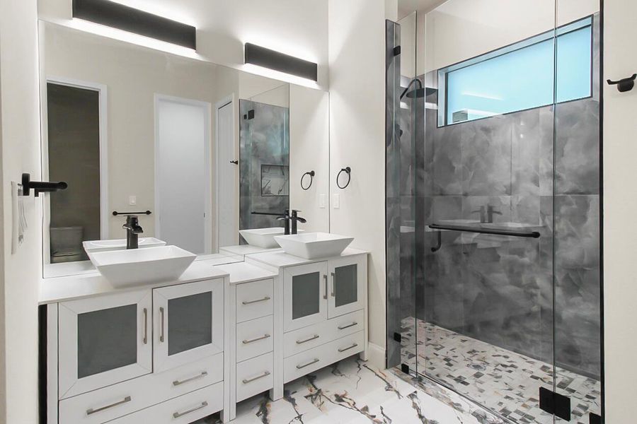 Furnished interior view inside a new home in , Port St. Lucie (Image 12).