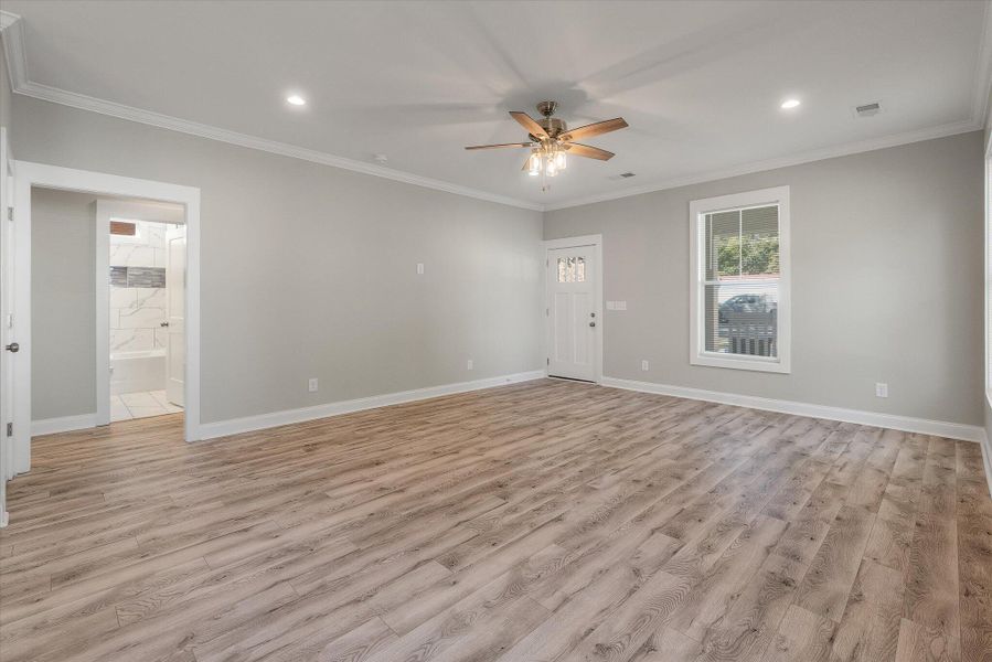 Spacious, unfurnished interior of a new home in , North Charleston (Image 30).