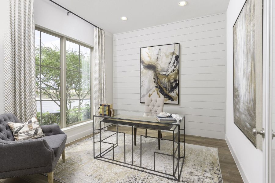 Furnished interior view inside a new home in Ventana, Fort Worth (Image 9). Furnished interior view inside a new home in Ventana, Fort Worth (Image 9).